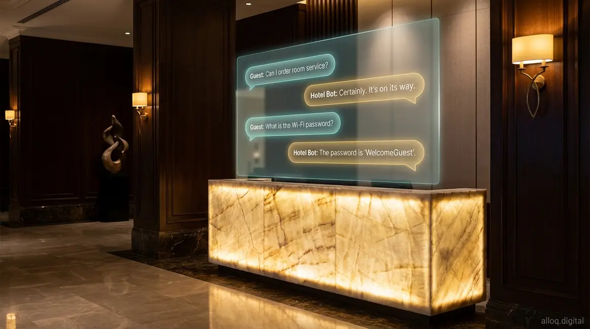 Chatbot Hotel: Top 4 Anbieter & 340 % ROI im Test